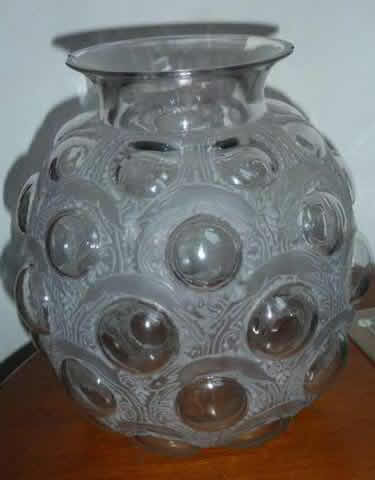 Rene Lalique Vase Antilopes