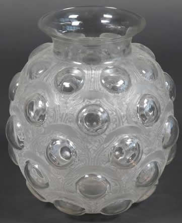 Rene Lalique Vase Antilopes