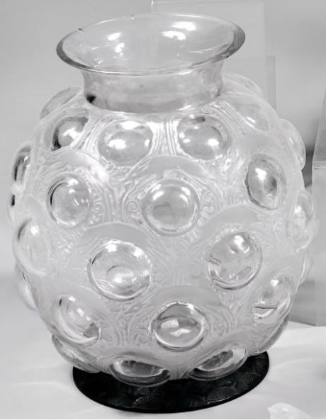 Rene Lalique Vase Antilopes