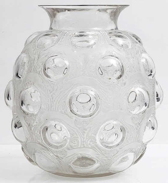 Rene Lalique Vase Antilopes