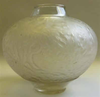Rene Lalique Vase Aras