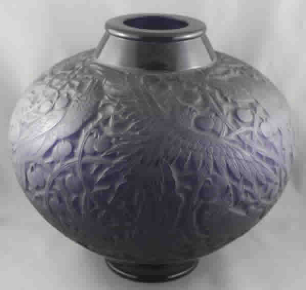 Rene Lalique Vase Aras