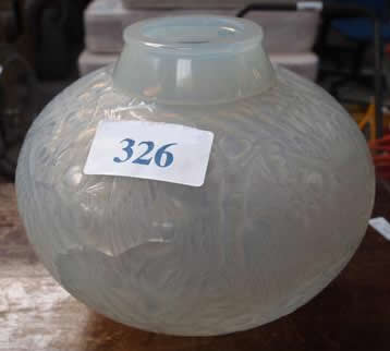 Rene Lalique Vase Aras