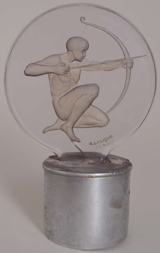 Rene Lalique Car Mascot Archer