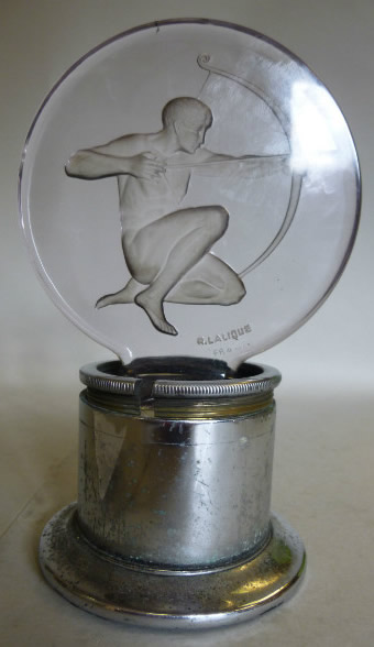 Rene Lalique Car Mascot Archer