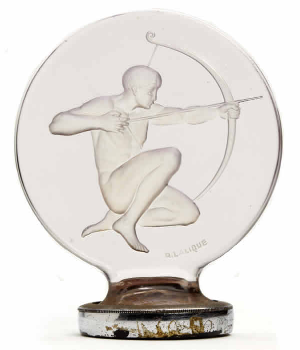 Rene Lalique Car Mascot Archer