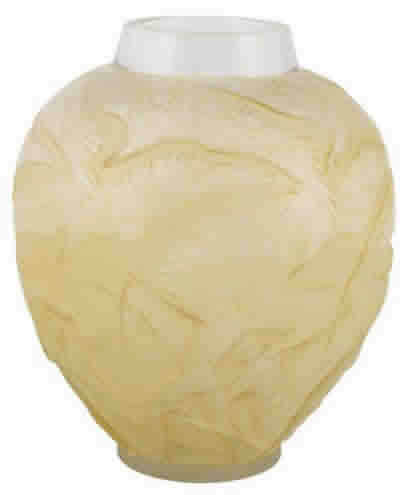 Rene Lalique Vase Archers