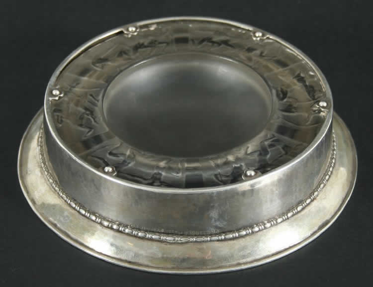 Rene Lalique Ashtray Archers