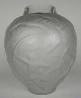 Rene Lalique Vase Archers