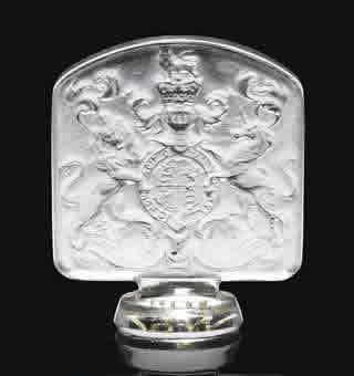 Rene Lalique Seal Armes D'Angleterre