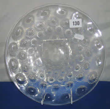 Rene Lalique Plate Asters