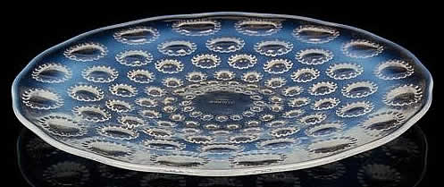 Rene Lalique Plate Asters