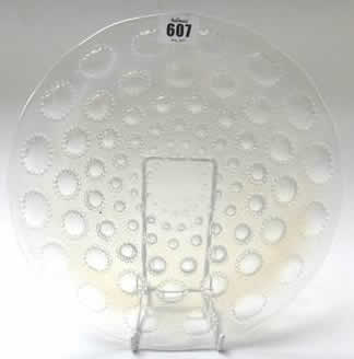Rene Lalique Plate Asters