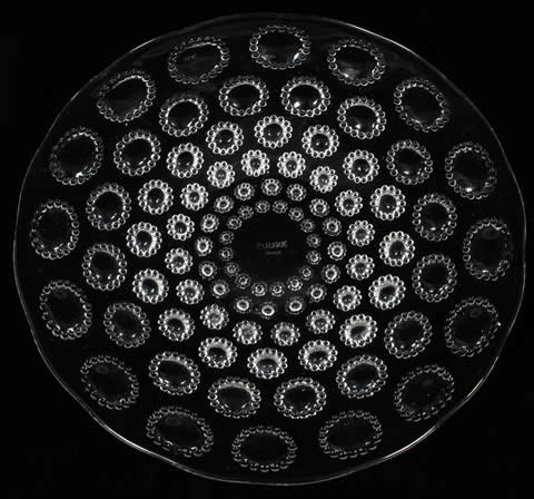 Rene Lalique Plate Asters