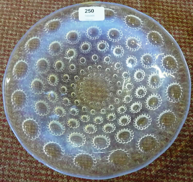 Rene Lalique Bowl Asters