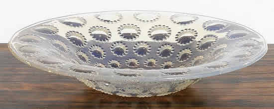 Rene Lalique Bowl Asters