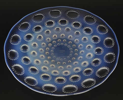 Rene Lalique Plate Asters