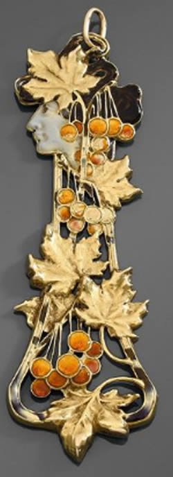 Rene Lalique Pendentif Autumn