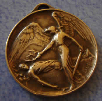 Rene Lalique Aux Heros Belges Morts Pour La Patrie Pendant