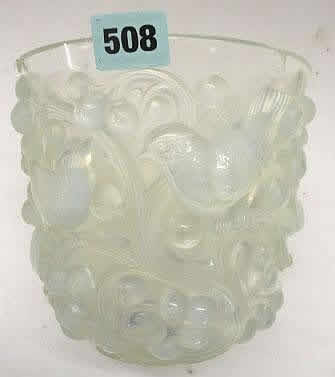 Rene Lalique Vase Avallon