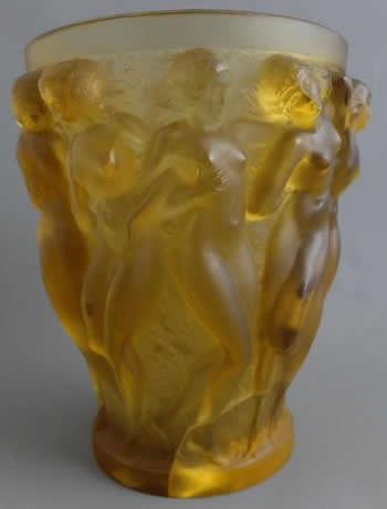 Rene Lalique Vase Bacchantes