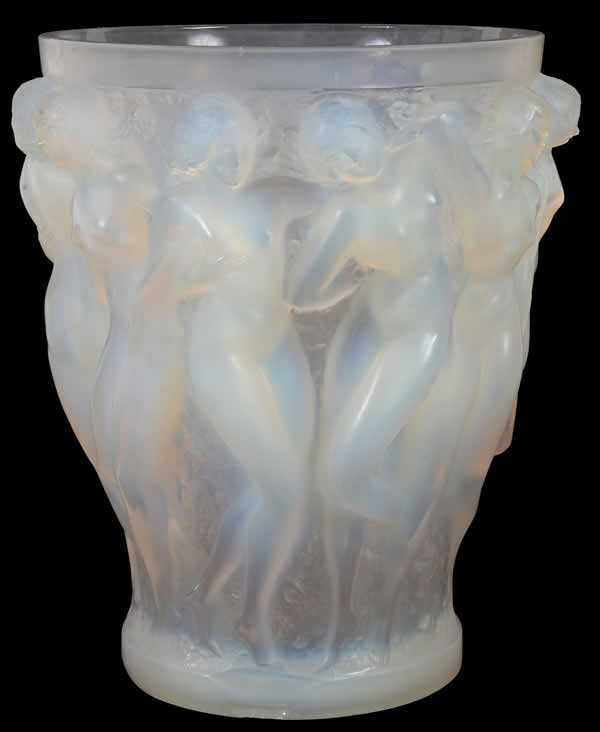 Rene Lalique Vase Bacchantes