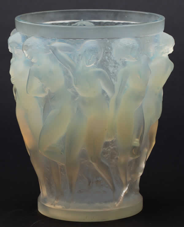 Rene Lalique Vase Bacchantes