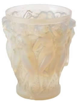 Rene Lalique Vase Bacchantes