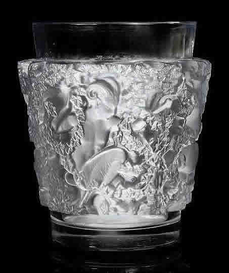 Rene Lalique Bacchus Vase