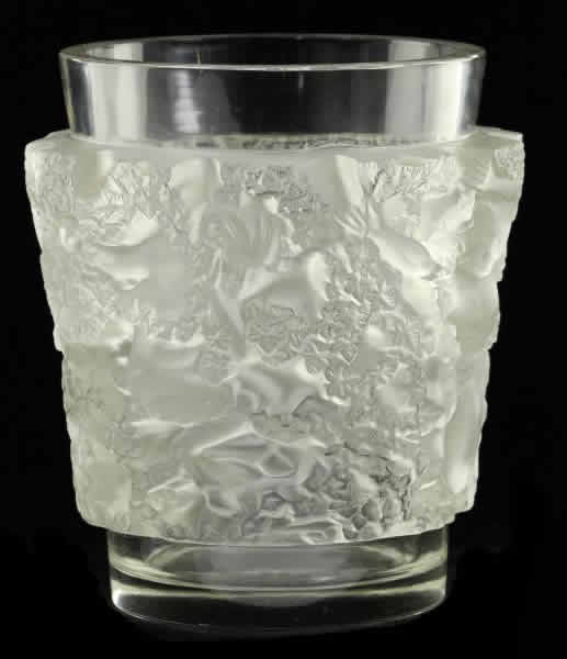 Rene Lalique Vase Bacchus