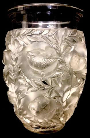 Rene Lalique Vase Bagatelle