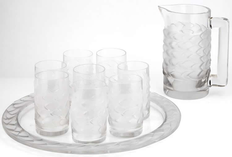 Rene Lalique Orangeade Service Bahia