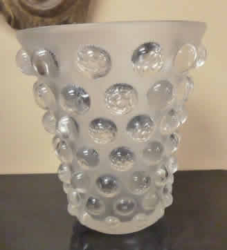 Rene Lalique Vase Bammako