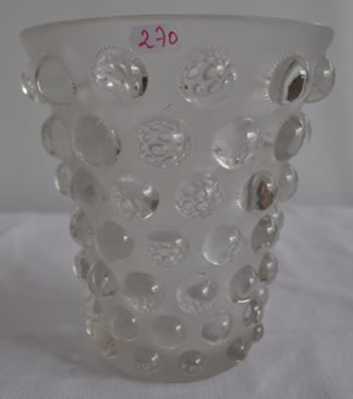 Rene Lalique Vase Bammako