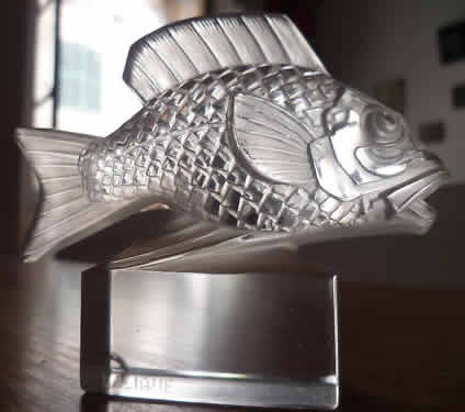 Rene Lalique Barbillon Paperweight