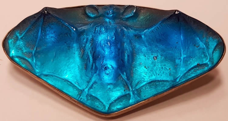 Rene Lalique Brooch Bat