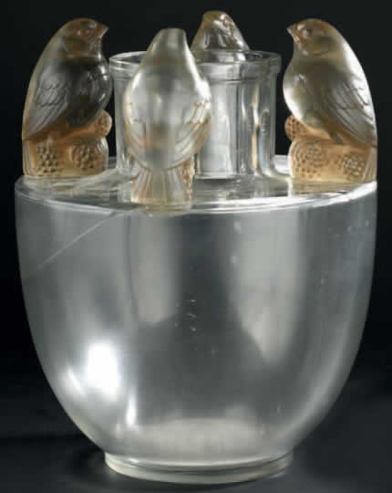 Rene Lalique Vase Bellecour