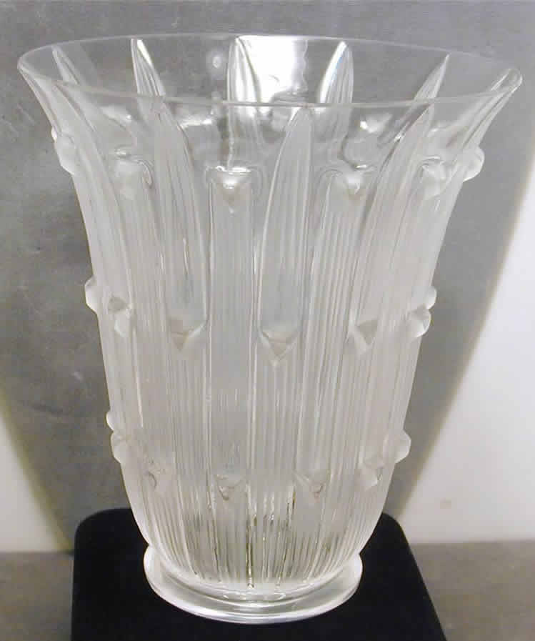 Rene Lalique Vase Bellis