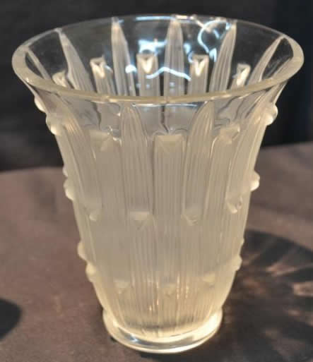 Rene Lalique Vase Bellis