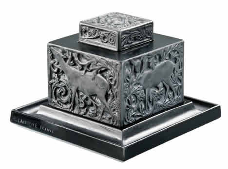 Rene Lalique Inkwell Biches