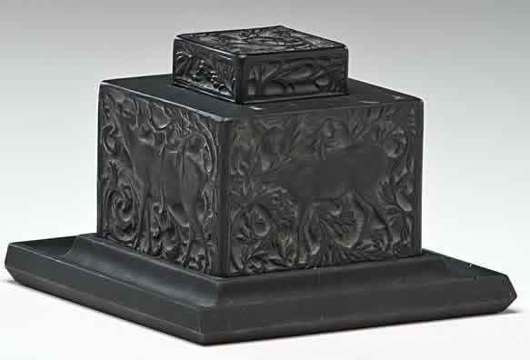 Rene Lalique Inkwell Biches