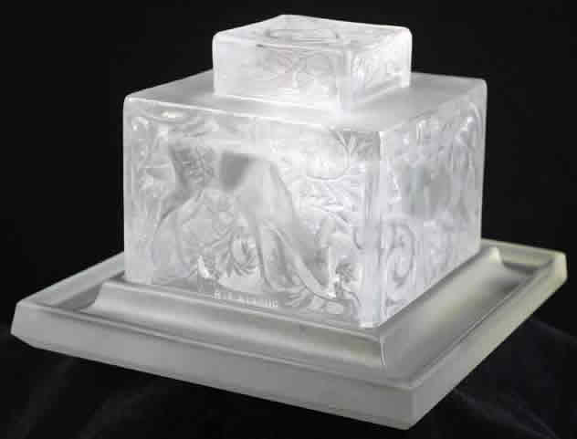 Rene Lalique Inkwell Biches
