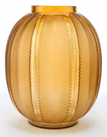 Rene Lalique Vase Biskra