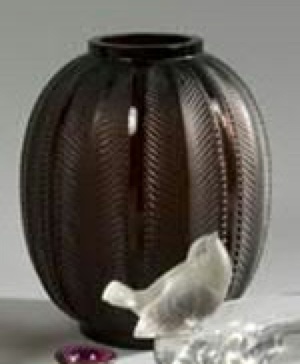 Rene Lalique Vase Biskra