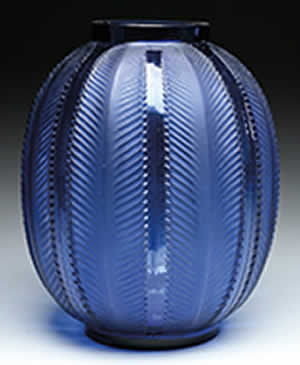 Rene Lalique Vase Biskra