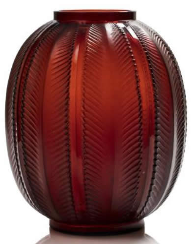 Rene Lalique Vase Biskra