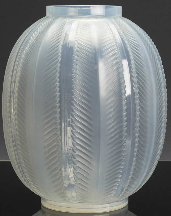 Rene Lalique Vase Biskra