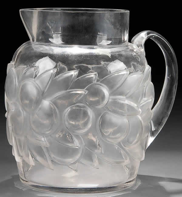 Rene Lalique Pitcher Blidah