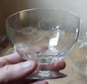 Rene Lalique Champagne Glass Blois
