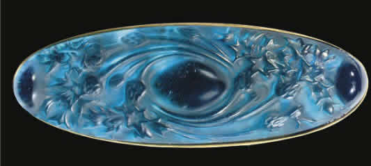 Rene Lalique Brooch Bluets En Tourbillon